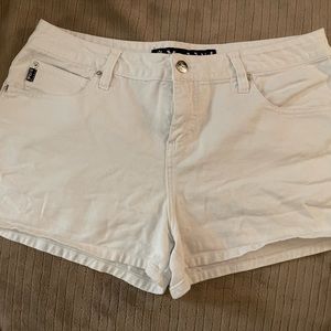 Mudd white jean shorts-size 13